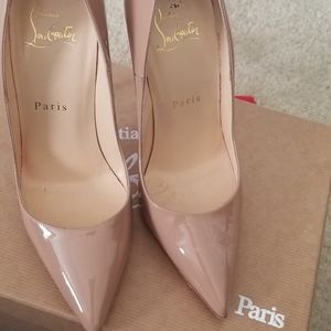 Christian Louboutin So Kate 120mm Nude